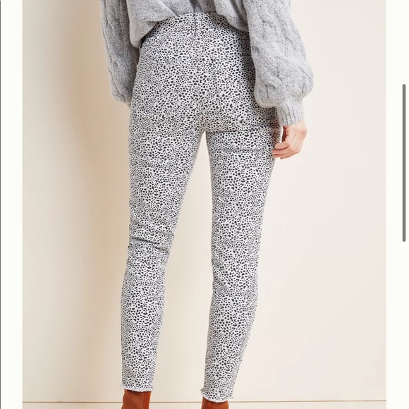 Ella Moss Pebble Print High Rise Skinny Ankle - Picture 2 of 10